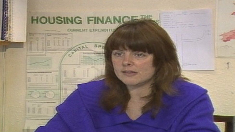 Sue Bowyer yn 1989