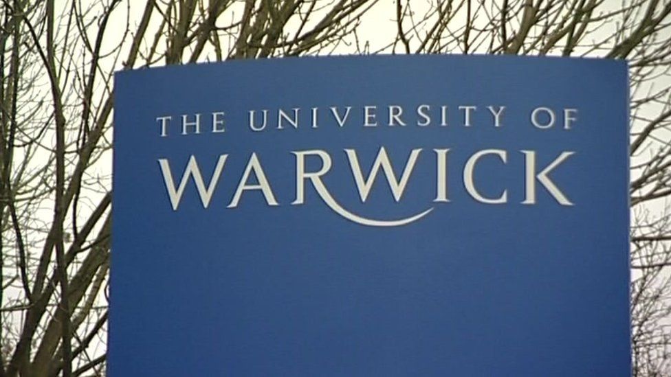 University of Warwick sign