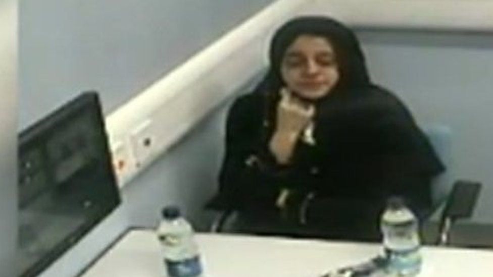 Tareena Shakil filmed in police custody