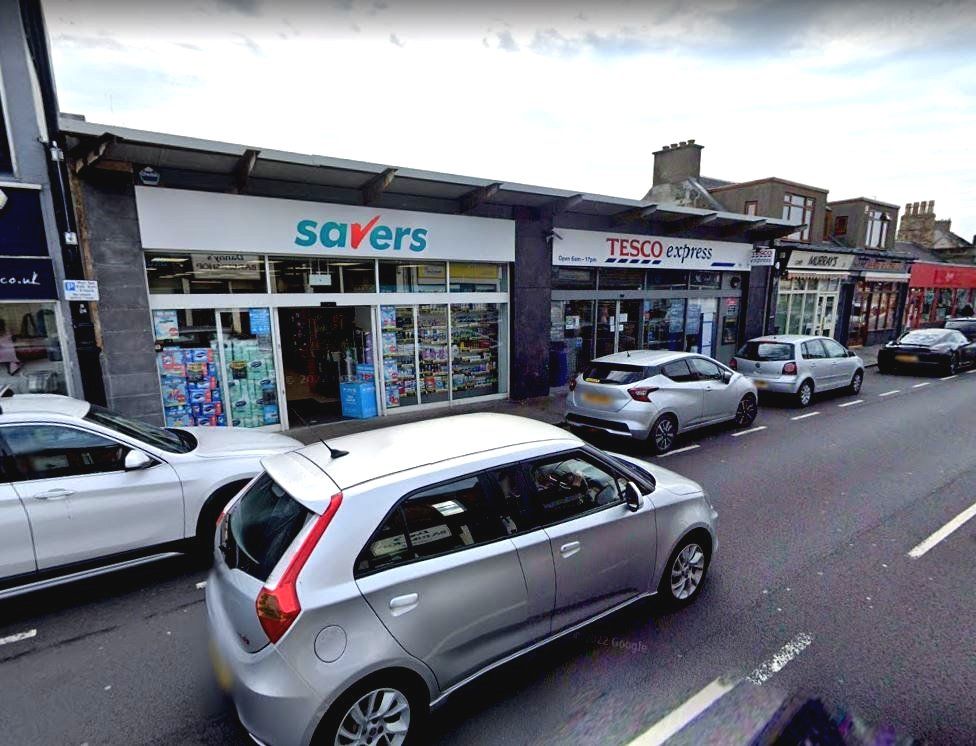 Woman critical after car mounted pavement in Prestwick BBC News