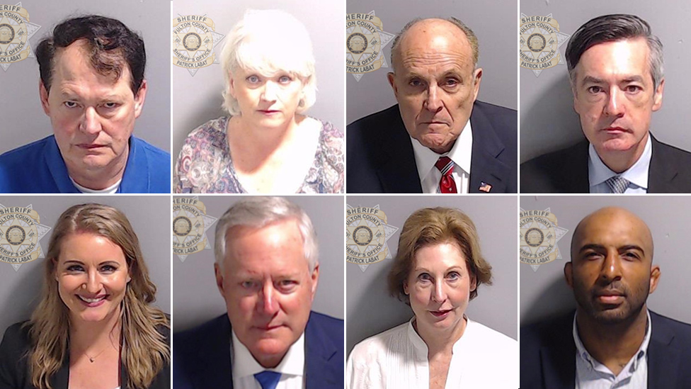  Ray Smith, Cathy Latham, Rudy Giuliani, Kenneth Chesebro, Harrison Floyd, Sidney Powell, Mark Meadows, Jenna Ellis