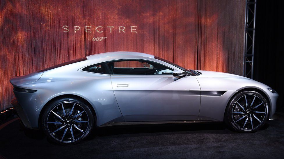 James Bond 007 Movie Spectre Aston Martin DB10 Coupe Custom Christmas Ornament