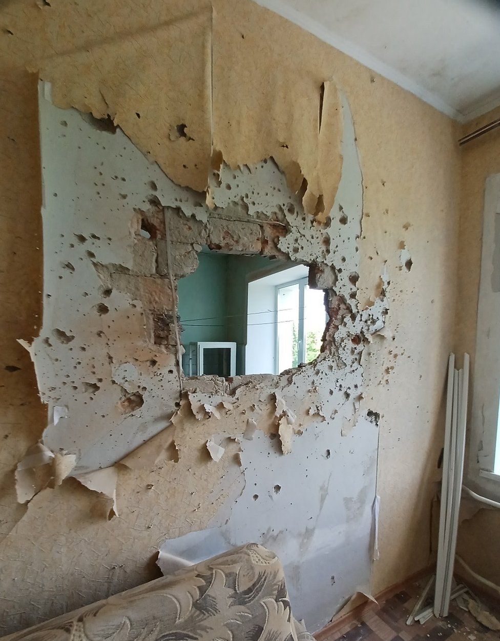 War damage in Ukraine