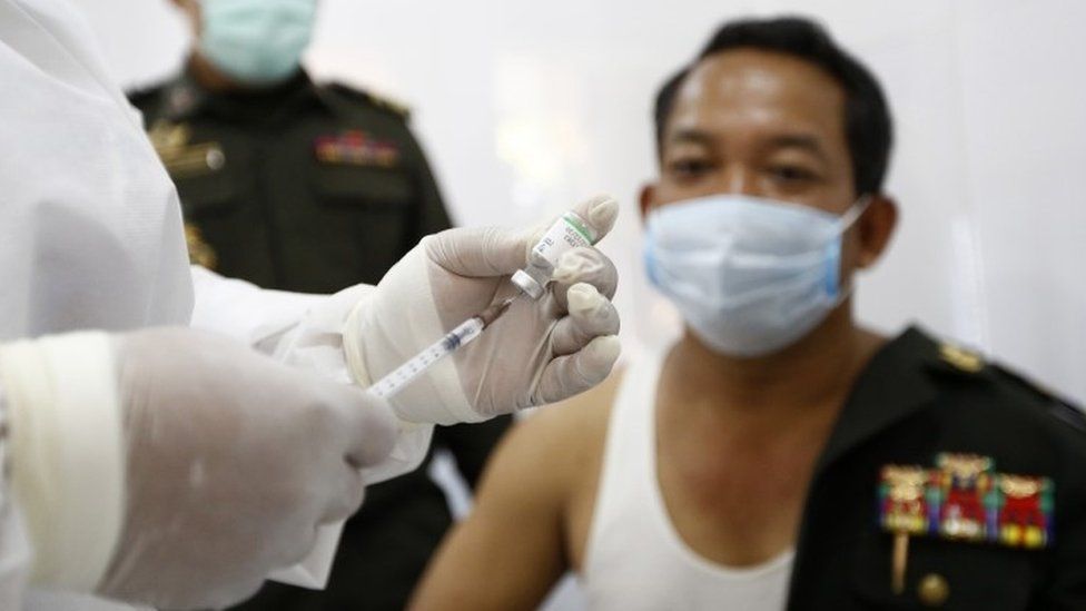 Министр правительства Камбоджи ждет вакцины против Covid