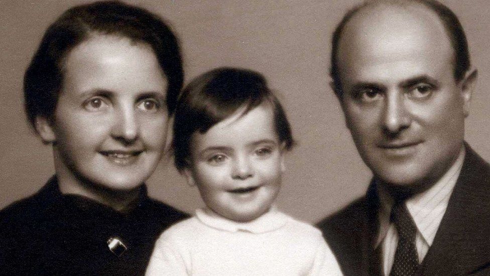 David Friedman com sua primeira família