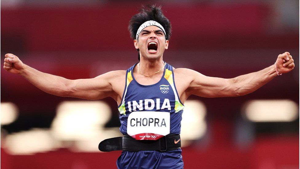 Olympic Games Tokyo 2020 Neeraj Chopra wins historic Olympic gold in