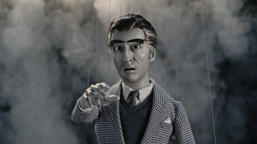 Christopher Lee puppet