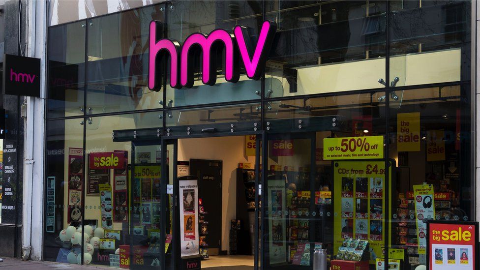 An HMV Store