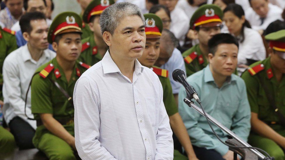 Nguyen Xuan Son standing trial in Hanoi