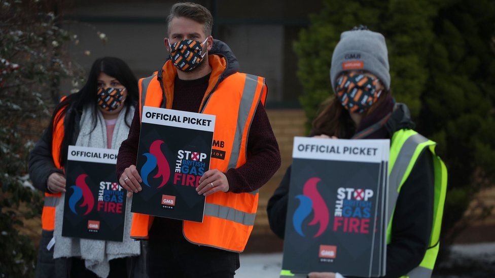 British Gas strikers