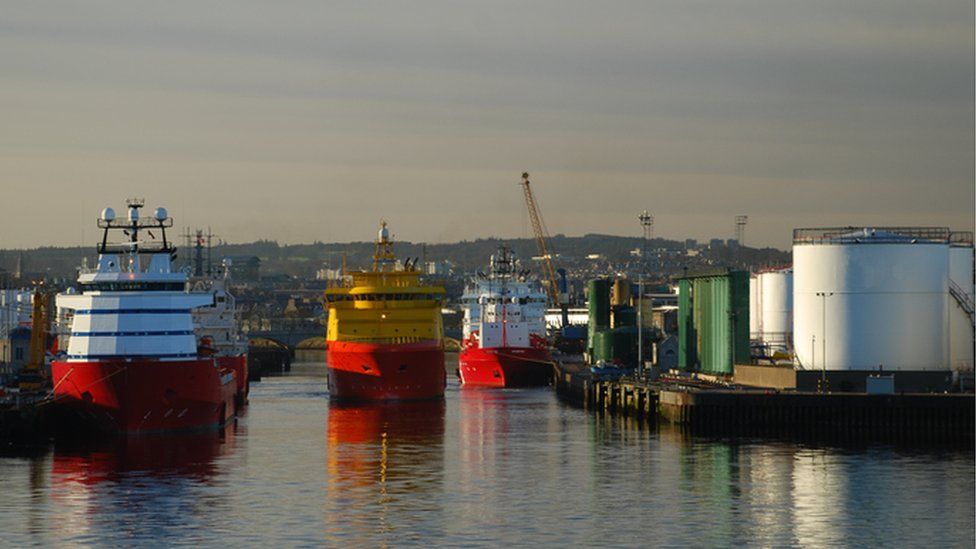 Aberdeen harbour
