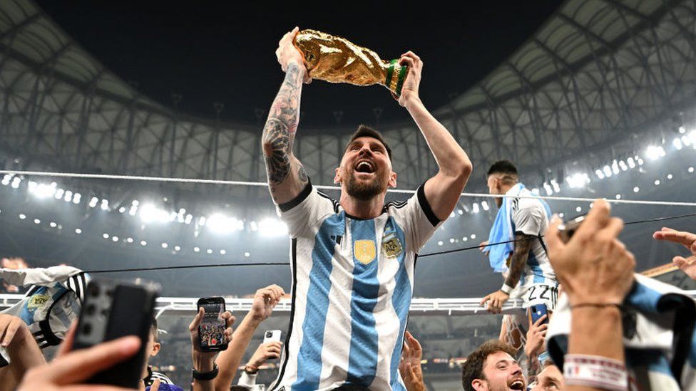 Messi's Instagram post after World Cup win becomes most-liked post