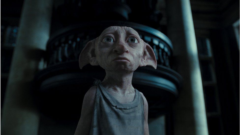 House elf Dobby in the Harry Potter films