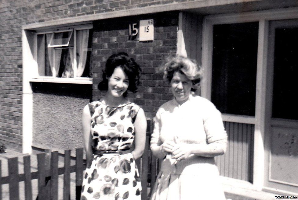 Yvonne and her mother