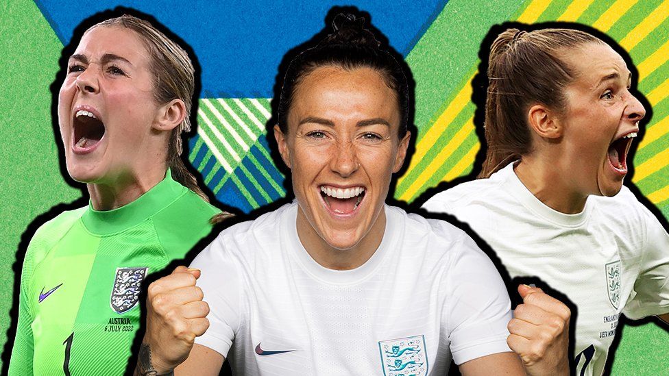 left to right, mary earps, lucy bronze, ella toone