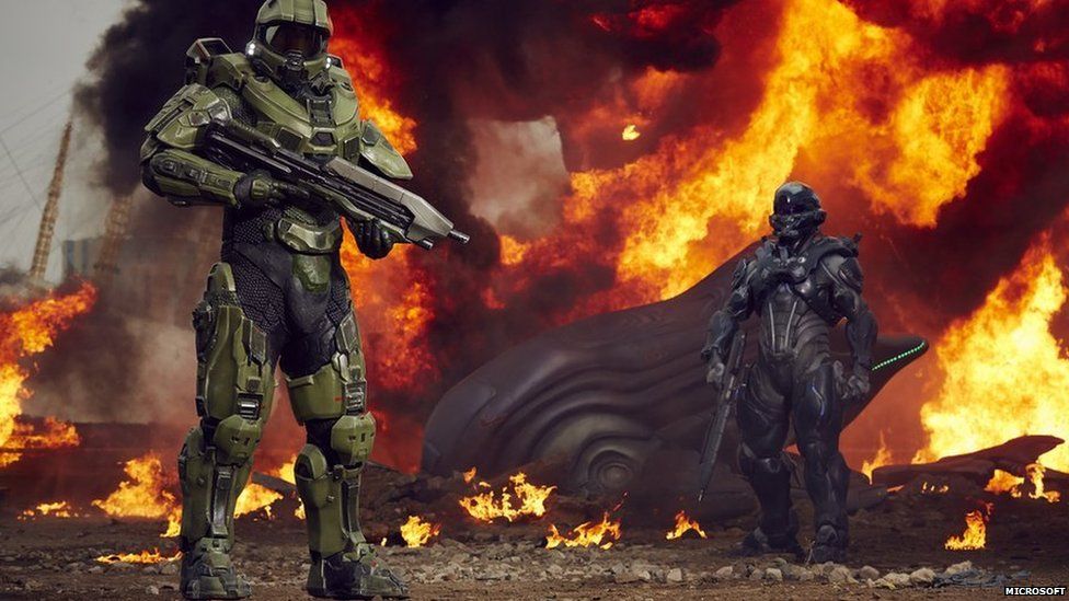 Master Chief and Spartan Locke