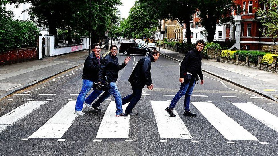 Abbey Road: 50 years of the Beatles famous album cover 