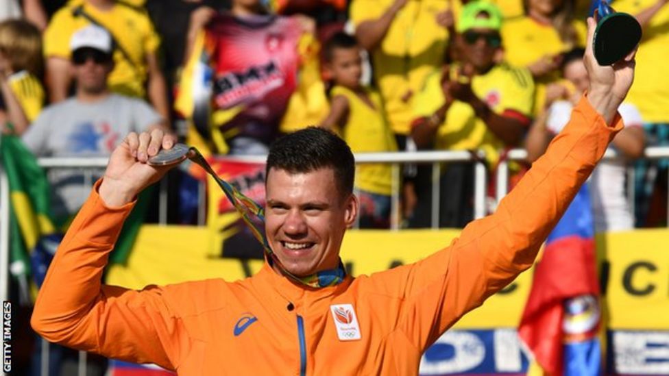 Jelle van Gorkom Dutch Olympic BMX silver medallist in coma after