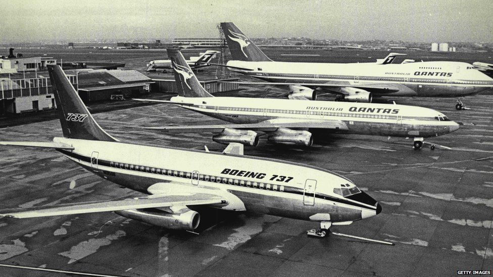 Boeings 737, 707 and 747