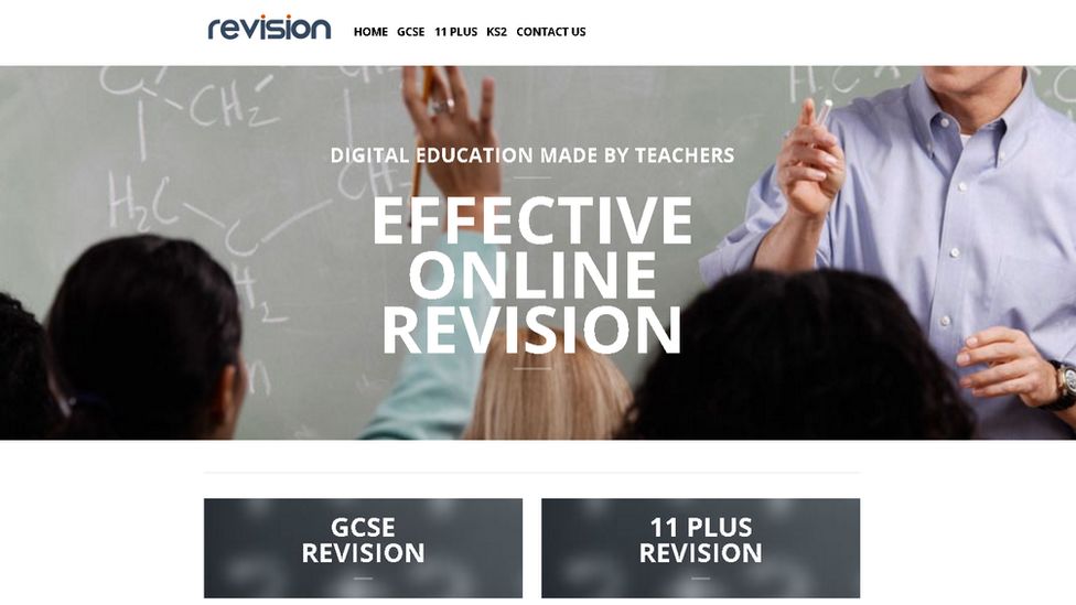 Revision app webpage