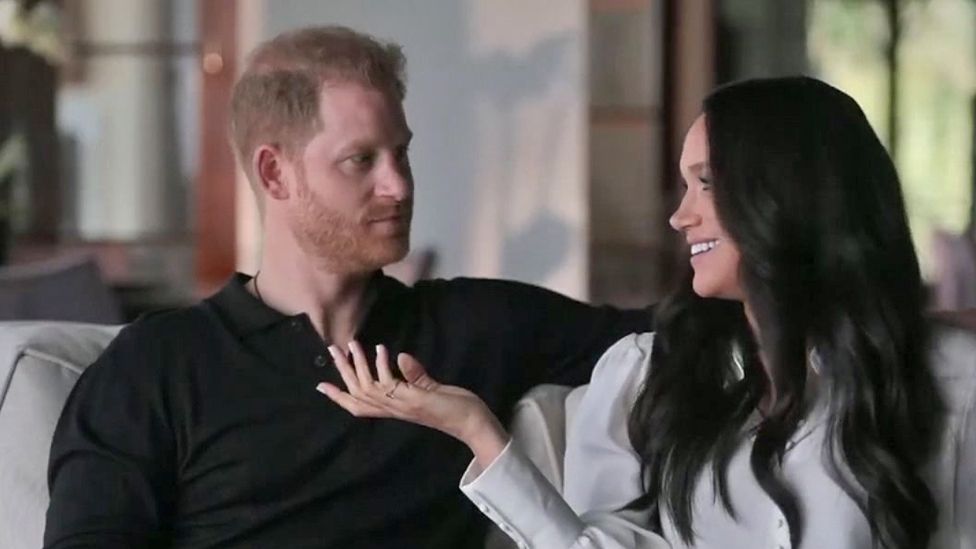 Harry And Meghan On Netflix They Lied To Protect My Brother Claims Harry Bbc News 9895