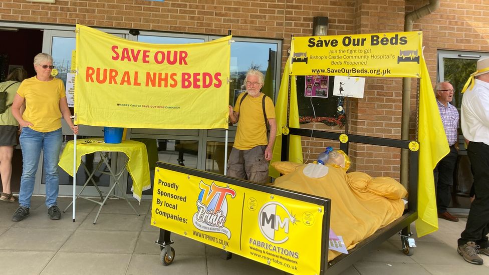 Save our Beds demonstration