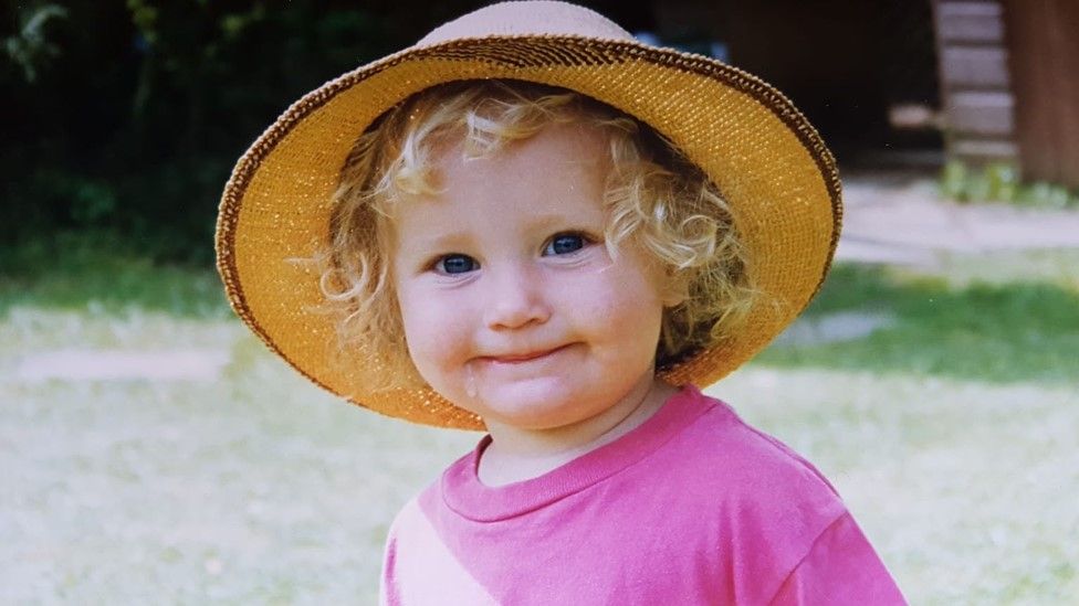 A picture of Rose Ayling-Ellis from her childhood