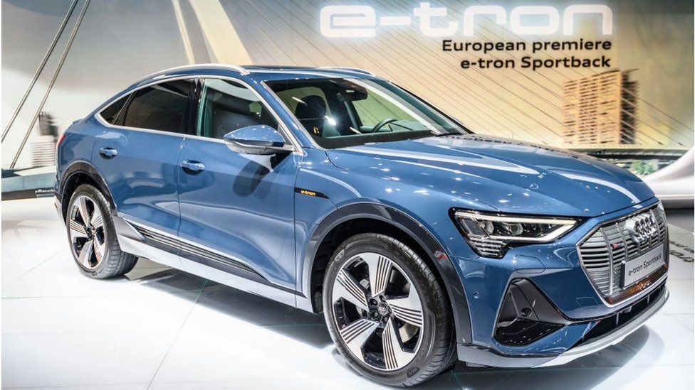Audi e-tron Sportback full electric luxury crossover SUV
