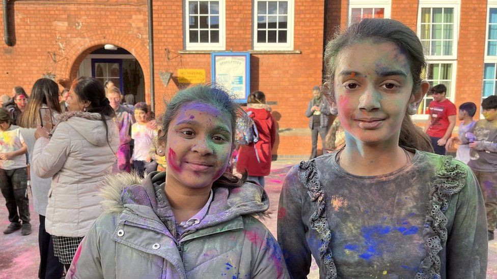 Pupils at Abbey Mead Primary School