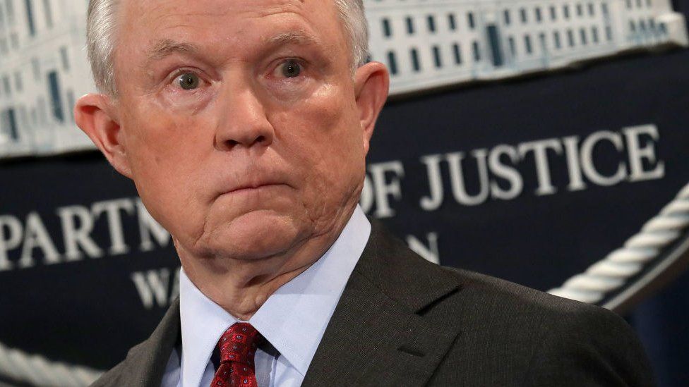 US Attorney General Jeff Sessions.