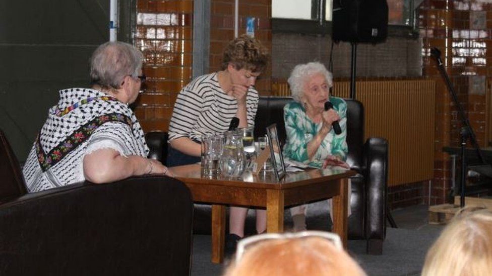 Betty Tebbs at the People's History Museum