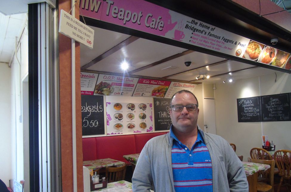 Darren Hamm, who has opened a second cafe in the indoor market