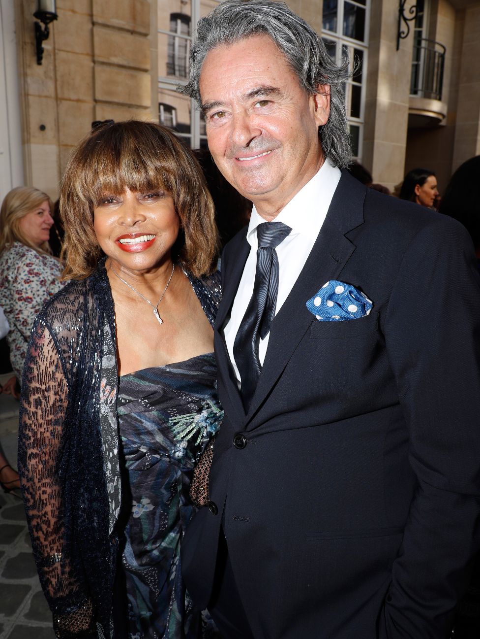 Tina Turner Me bashkëshortin e saj Erwin Bach në 2018
