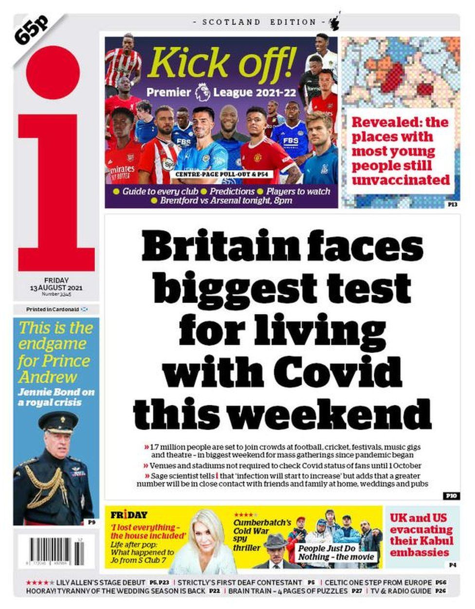 Scotland S Papers Firearms Horror Strikes City And Terror Ride Bbc News