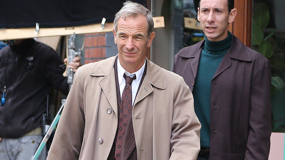 Robson Green filming in Hemel Hempstead