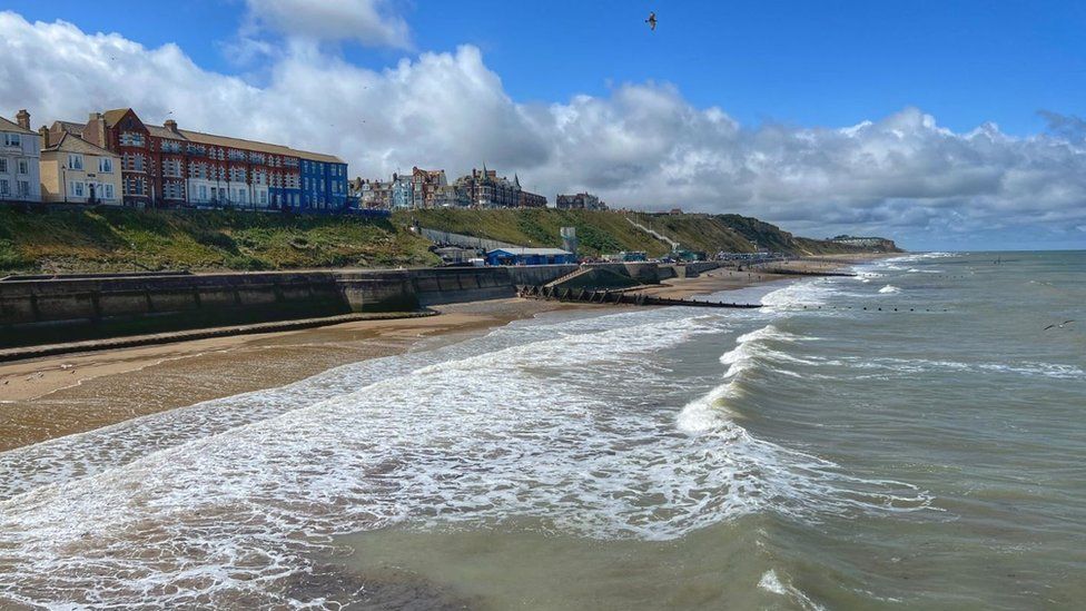A general view of Cromer seafront