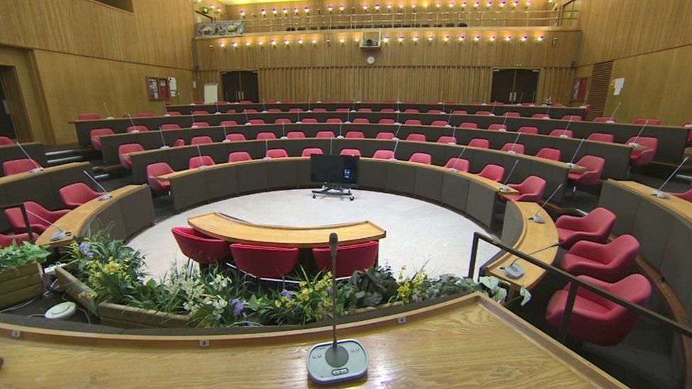 Cornwall Council supports £55m budget cut plans BBC News