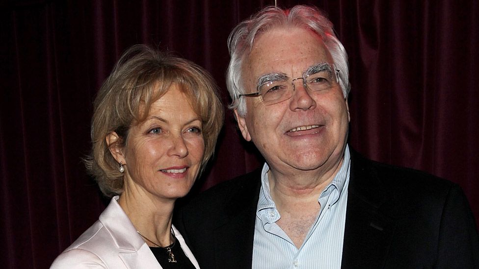 Jenny Seagrove (L) and Bill Kenwright attend an after party following the press night performance of 'Cabaret' at Cafe de Paris on October 9, 2012 in London