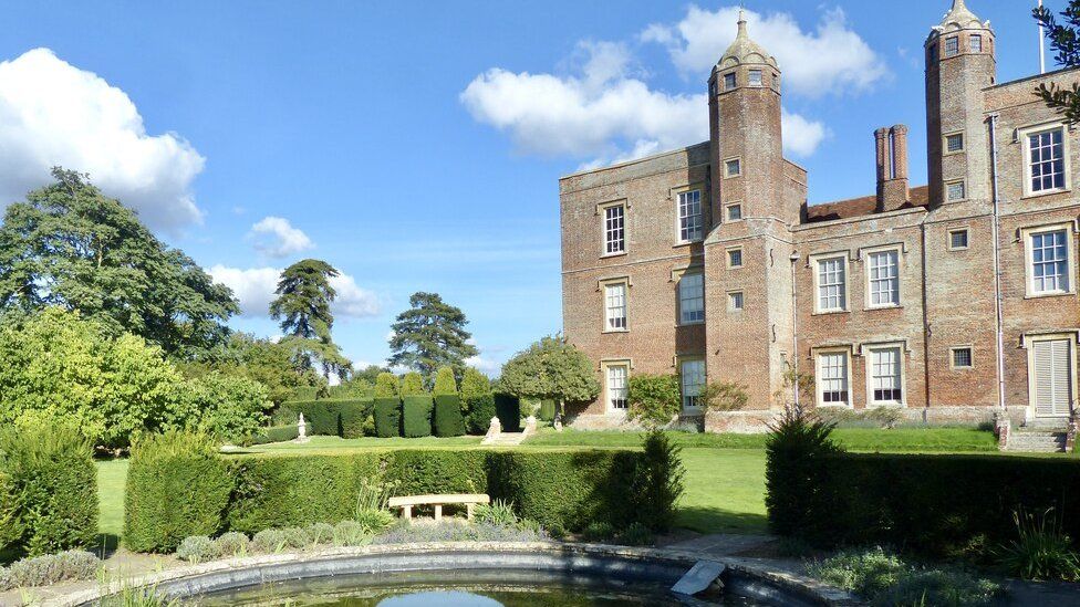 Melford Hall in Suffolk, a National Trust property