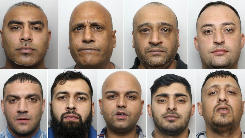 Nine men jailed for child sexual exploitation