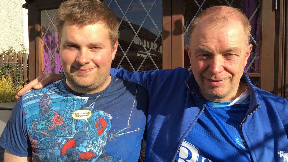 Disabled fan wins football seat victory - BBC News