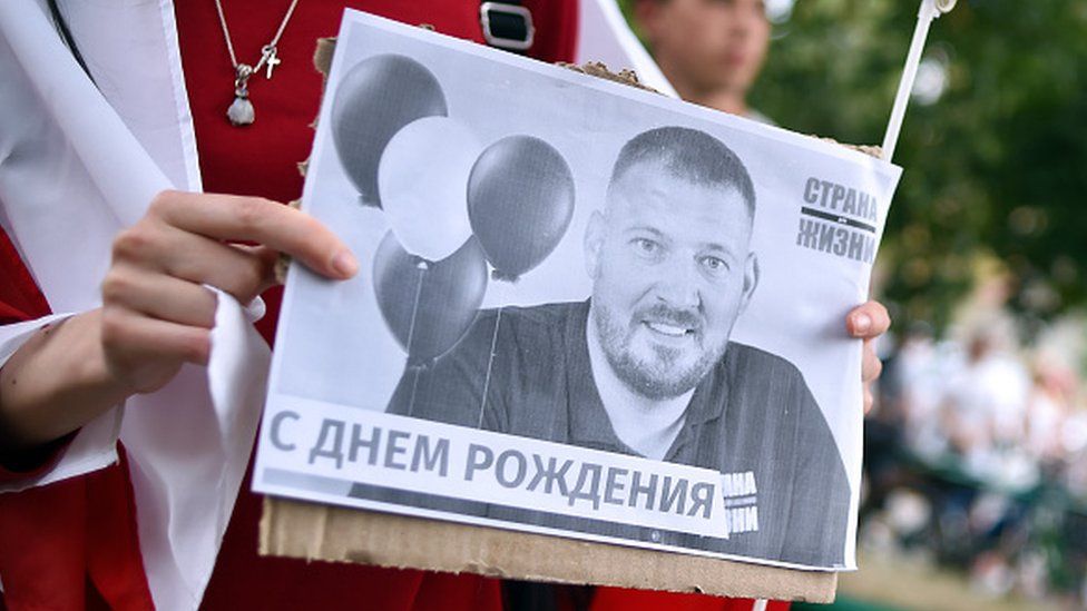 Belarus opposition leader Sergei Tikhanovsky jailed for 18 years over protests (bbc.com)