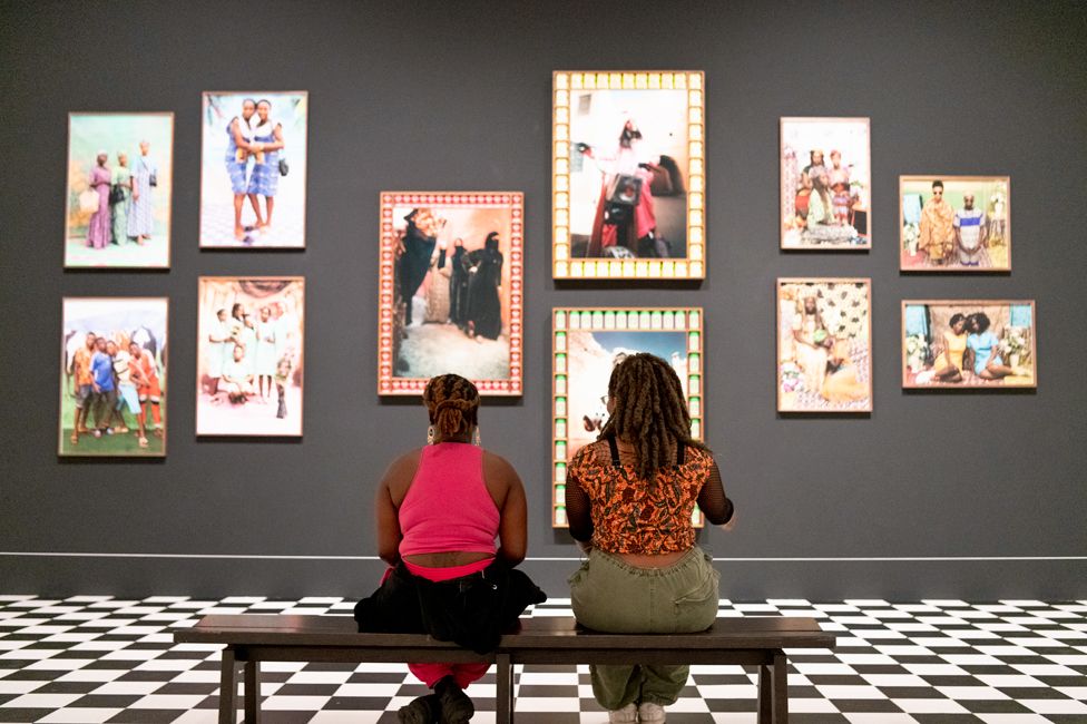 Installation view, A World In Common: Contemporary African Photography at the Tate Modern 2023