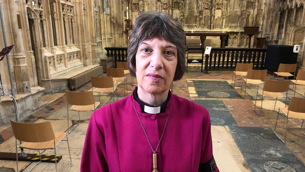 The Right Reverend Rachel Treweek, Bishop of Gloucester.