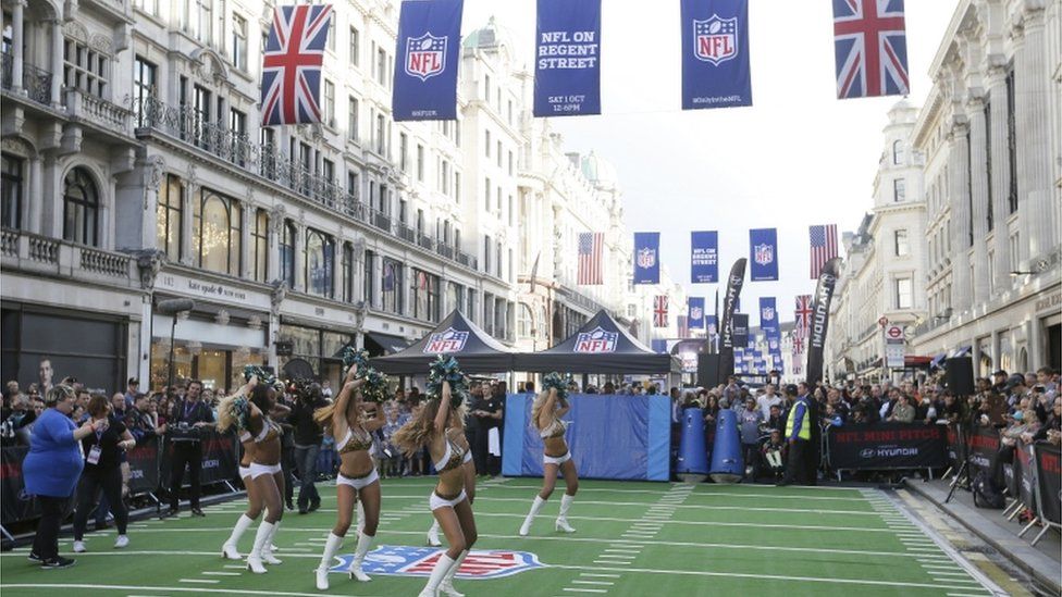 The Jaguars return for NFL on Regent Street