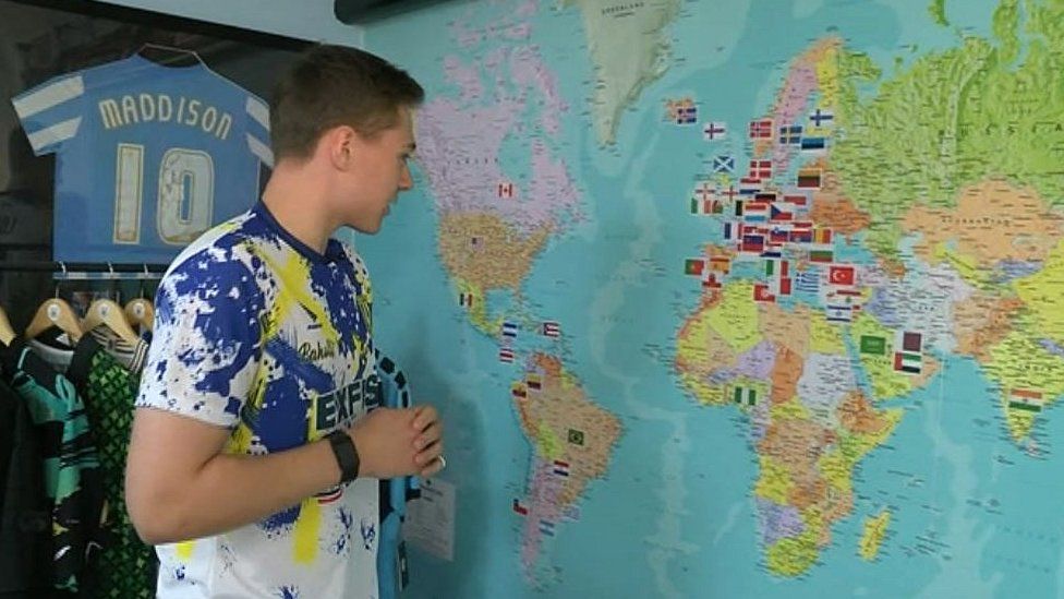 How a Lincolnshire teen built a global football kit empire from his bedroom