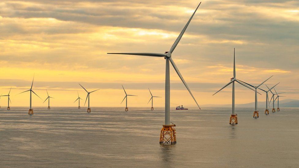 Scotland s largest offshore wind farm officially opened BBC News