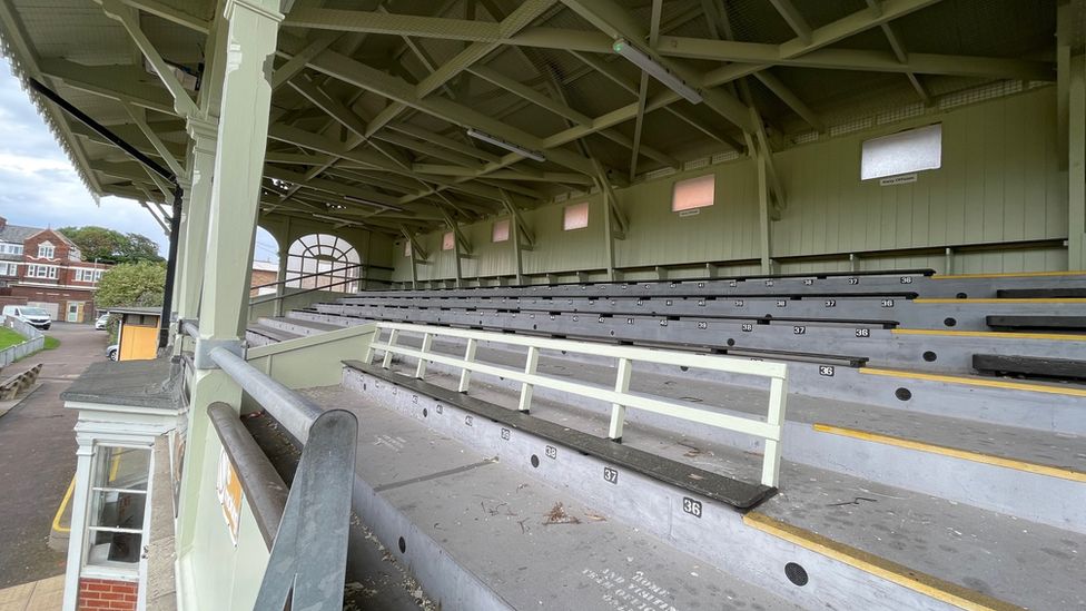 View from inside the Wellesley Grandstand