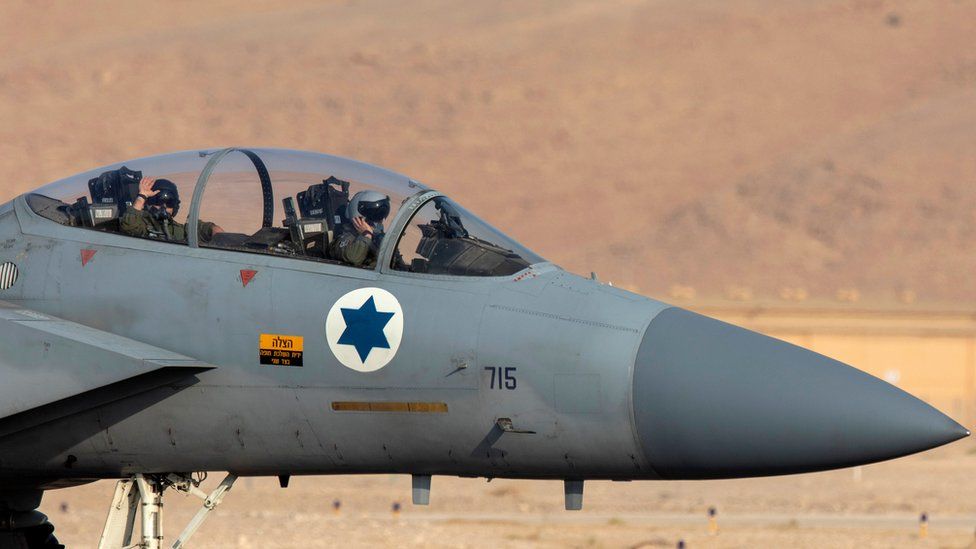 Israeli F-15 jet