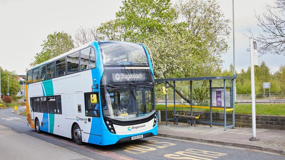 Stagecoach South West bus